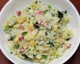お正月あまりもの炒飯作り方6写真