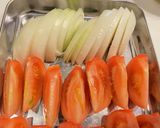トマトすきやき作り方1写真