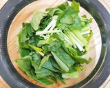 カレイの縁側と小松菜のお浸し作り方1写真