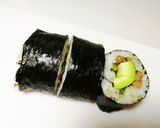 巻きすいらずの中巻ハーフアボカド納豆巻作り方4写真