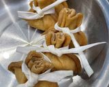 餅巾着 煮物やおでんに 自家製餅で作り方1写真