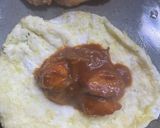 カレーホワイトオムレツ作り方4写真