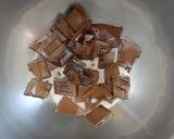 簡単＆高見え【チョコサラミ】板チョコ1枚作り方5写真