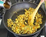 豆腐入り和風ドライカレー作り方5写真