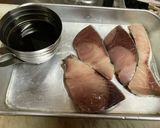 かんたん フライパンでブリの照り焼き作り方1写真