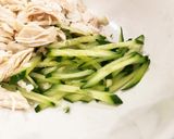 【油淋鶏タレ活用】ささみのバンバンジー風作り方6写真