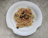 簡単!ミートローフでボリュームパスタ作り方3写真