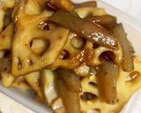 蓮根のきんぴら作り方3写真