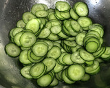 きゅうりとわかめの【酢の物】作り方1写真