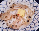 簡単★レンコンのレンチン醤油ソテー作り方1写真