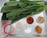 ほうれん草のごまみそあえ作り方1写真