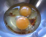 ♪簡単パパッと♪　ノリ巻き卵焼き´▼｀作り方2写真