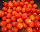 プチトマトのにんにくアンチョビソテー作り方5写真