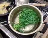 【大崎耕土】にらのおひたし卵黄のせ作り方2写真