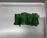 【大崎耕土】にらのおひたし卵黄のせ作り方4写真