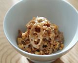 蓮根の胡桃和え作り方6写真