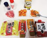 豚キムチ焼きそば　作り方1写真