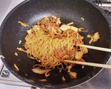 豚キムチ焼きそば　作り方5写真