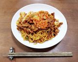 豚キムチ焼きそば　作り方6写真