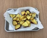 【大崎市】キャラメルポテト【学校給食】作り方1写真
