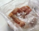 長芋と鶏肉とクルミの照り焼き作り方3写真