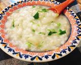 【炊飯器で簡単】中華風の七草粥作り方6写真