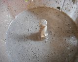 黒ゴマ豆乳汁粉作り方1写真
