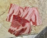 簡単・焼き肉のタレで豚丼作り方1写真