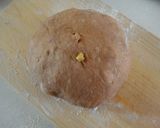 ホワイトチョコ＆くるみのココアパン☆作り方4写真