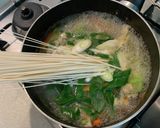 韓国⭐︎アサリ麺スープ 바지락 국수作り方8写真
