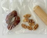 ＊かりんとうと胡桃と黄粉の和風アイス＊作り方1写真