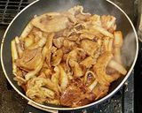 簡単・焼き肉のタレで豚丼作り方6写真