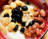 更年期に 豆三昧 きなこホットヨーグルト作り方1写真