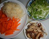切り干し大根の‥「彩り炒め煮」作り方4写真