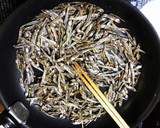 小魚とクルミの甘辛煮(正月の田作り)作り方1写真