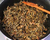 小魚とクルミの甘辛煮(正月の田作り)作り方5写真