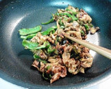 舞茸となすと豚肉の味噌中華炒め作り方4写真