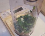 七草粥ならぬ七草クリームパスタ作り方6写真