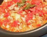 豚肉のトマト蒸し鍋☆締め雑炊☆締めパスタ作り方4写真