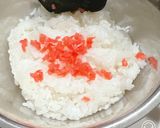 適当すぎる 紅しょうがおにぎりw作り方3写真