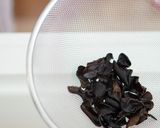 サバ缶と黒きくらげの南蛮漬け作り方1写真