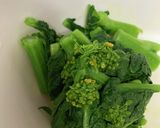 菜の花のわさび和え　白だしで味決まる作り方3写真