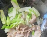 白菜と豚バラのスタミナ炒め作り方4写真