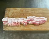チェユットッパ(豚肉の辛炒めご飯)作り方1写真