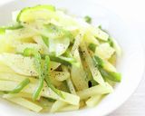レンジで【じゃがいもとピーマンの中華和え作り方4写真