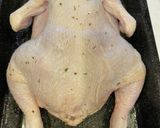 大作ピラフ詰めローストチキン作り方7写真