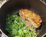 鶏肉で！うま味たっぷり鴨南蛮風うどん作り方5写真