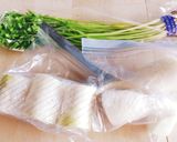 七草粥☆せりと大根だけで挑戦!ごはん作り方3写真
