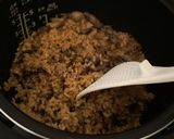干し子イカの玄米炊き込みご飯作り方4写真