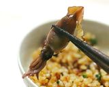 干し子イカの玄米炊き込みご飯作り方6写真